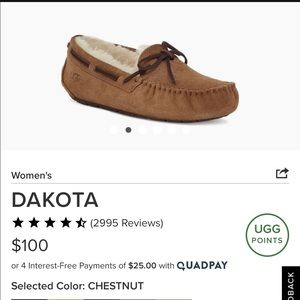 Ugg moccasins